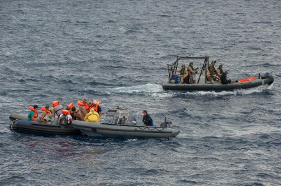 Operazione Frontex in Mediterraneo