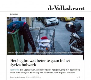 Andrea Sabbadini su  DE VOLKSKRANT (Olanda)