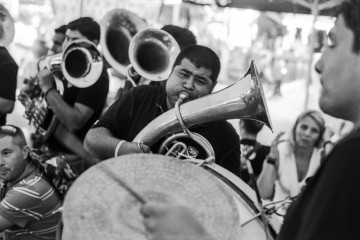 Guca trumpet festival in Serbia