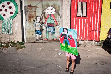 suburb kids landscape in “Borgo Vecchio”