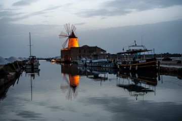 Le saline Ettore e Infersa a Trapani