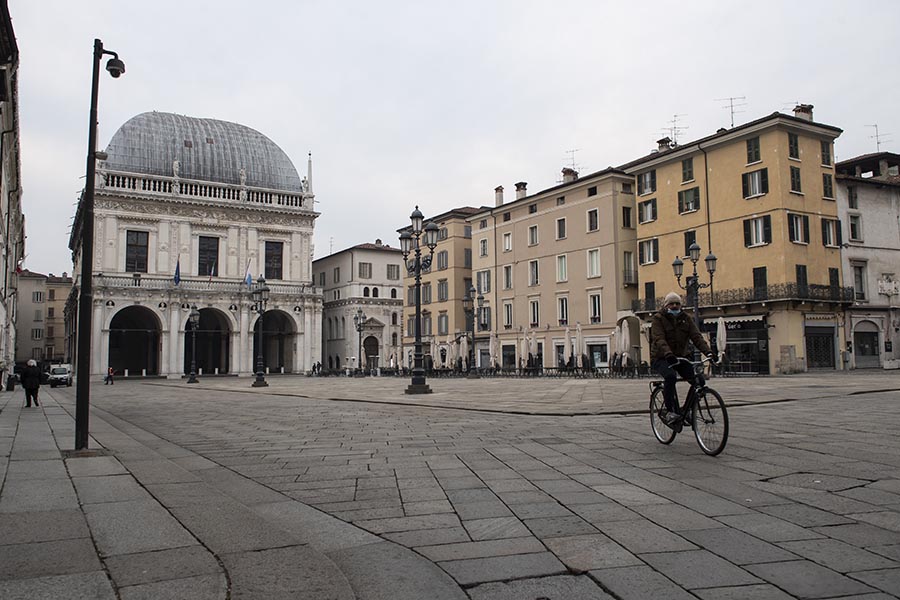 Brescia in zona rossa