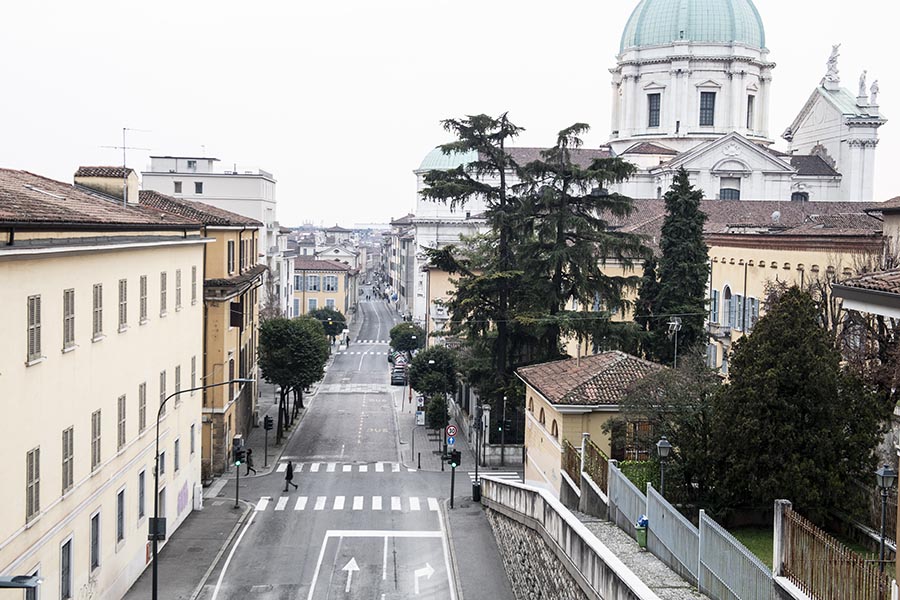 Brescia in zona rossa