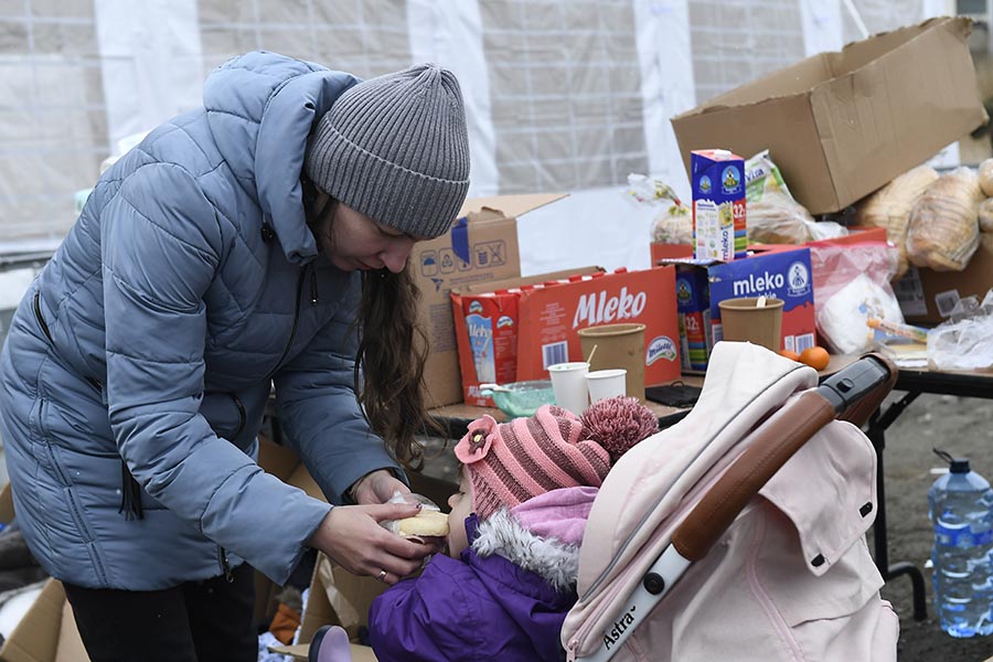 Esodo profughi guerra in Ucraina