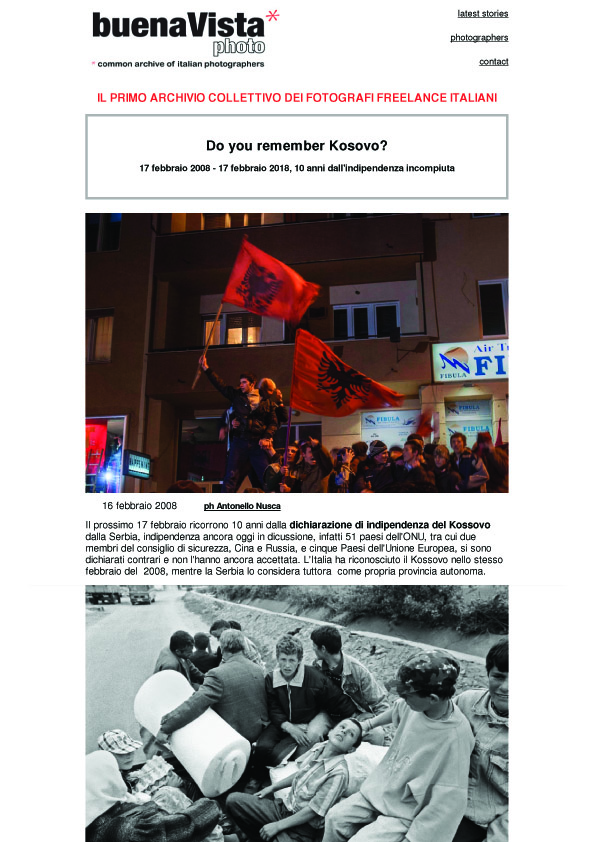 Do you remember Kosovo?