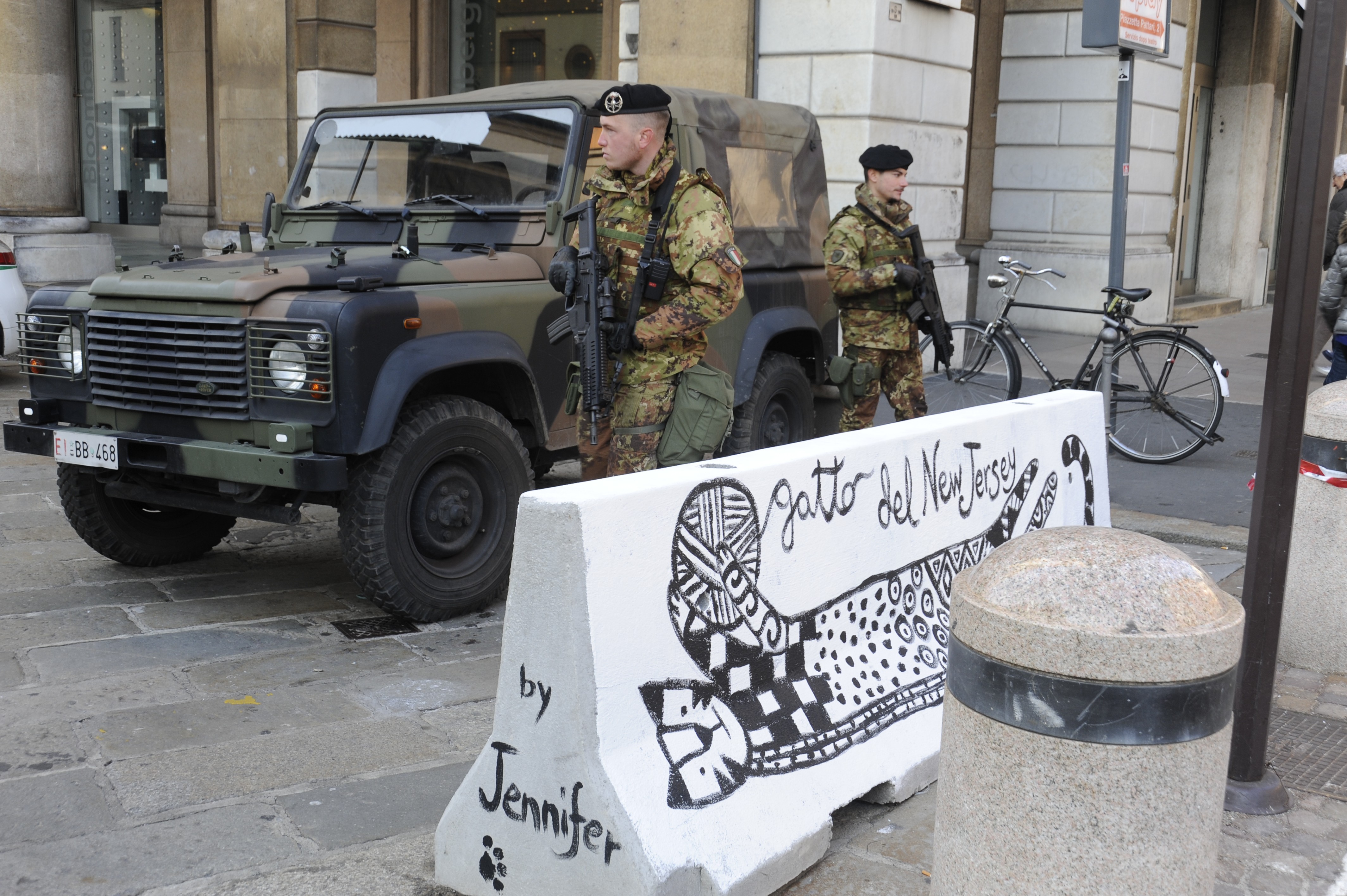 Italian Army in security service