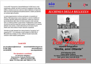 Mostra Dino Fracchia fronte