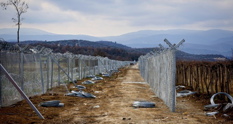 Grecia, la frontiera con la Macedonia