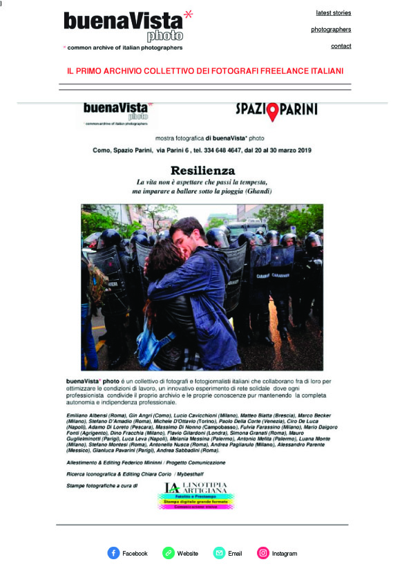 Resilienza - la mostra