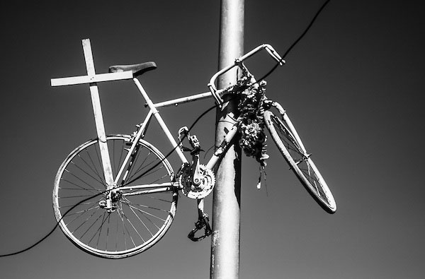 Messico, le biciclette bianche di Guadalajara