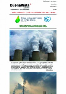 ottobre 2015 - COP21 cambiamenti climatici