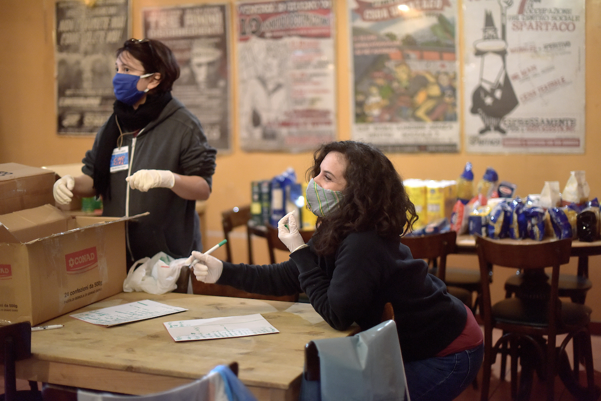 Solidarietà a Cinecittà