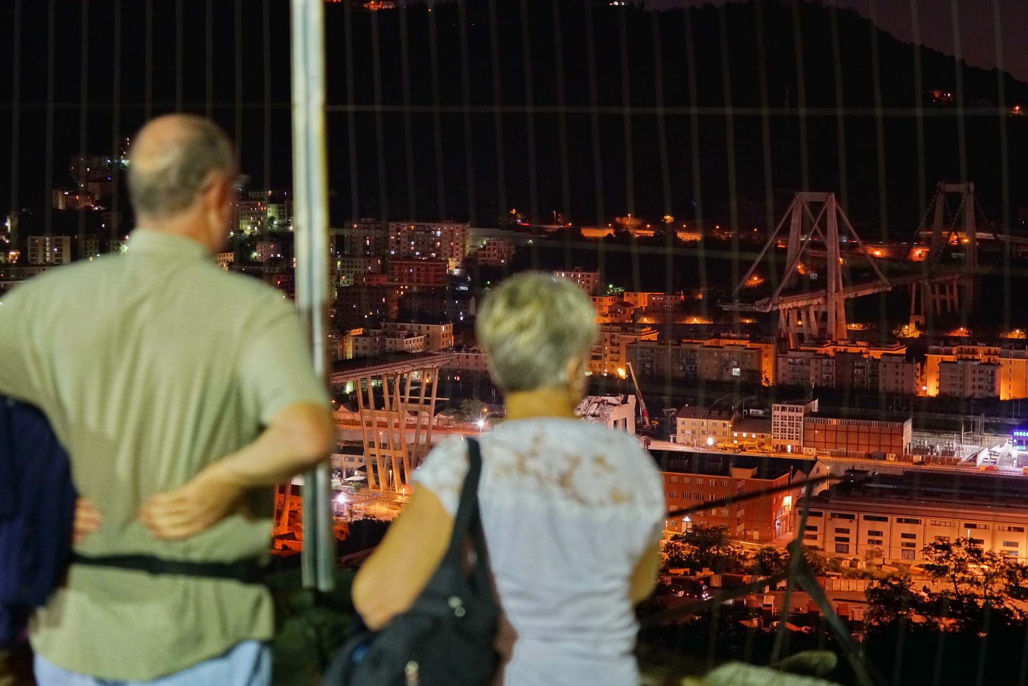 Genova, Ponte Morandi settembre 2018