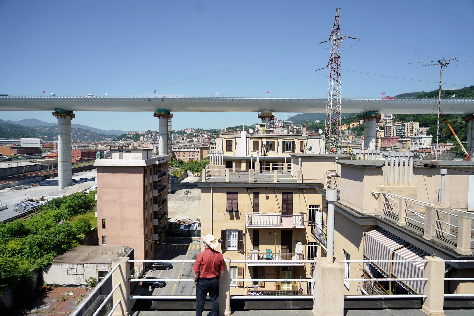 cantiere nuovo Ponte Genova, Giugno 2020